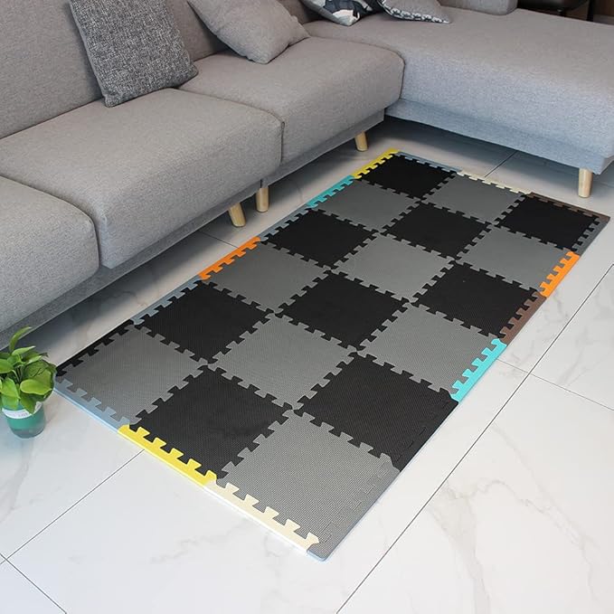 MQIAOHAM® 18Pieces Long Edges (for 18/20 Pieces Puzzle Play mats)