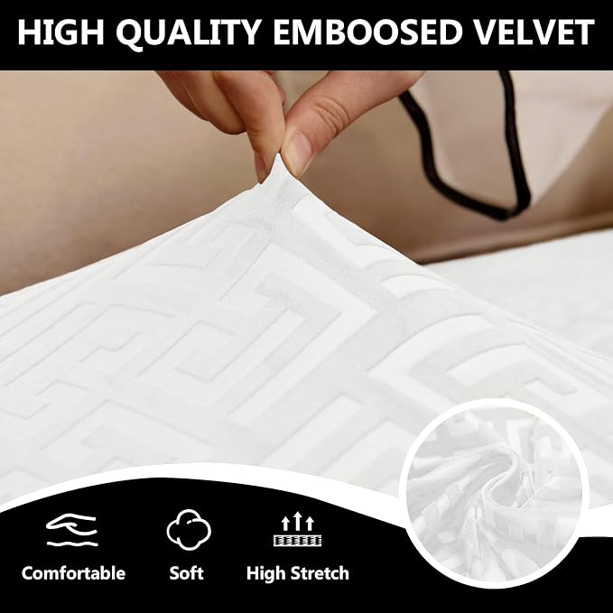 UNBBRRL Stretch Couch Backrest Cushion Cover - Image 5