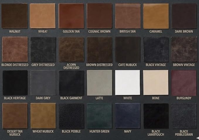 Black Vintage Distressed Soft Faux Leather Fabric Upholstery Sheet PU Peta - Image 2