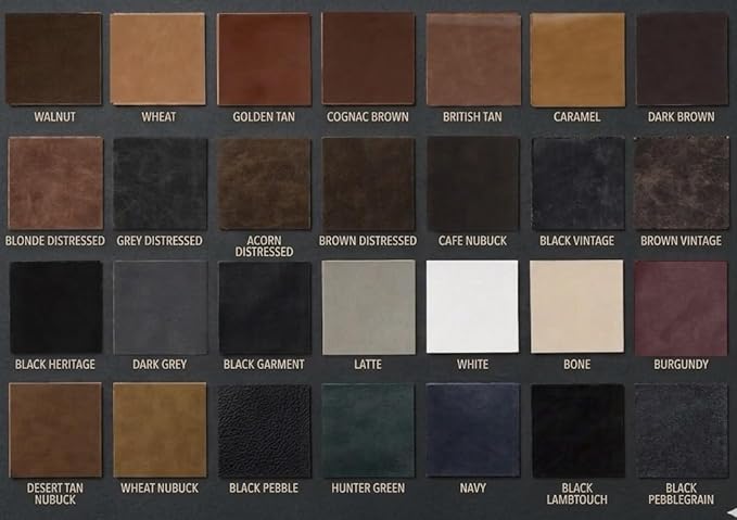 Brown Vintage Distressed Soft Faux Leather Fabric PU Peta Approved Vegan - Image 3