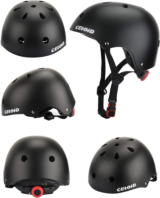 Kids Bike Helmet,Toddler Skateboard Helmets for Ages 2-3-5-8-14 Years Boys Girls，Adjustable Multi-Sport Bicycle Skateboarding Football Roller Skating Scooter Rollerblade Balance Bike Helmet