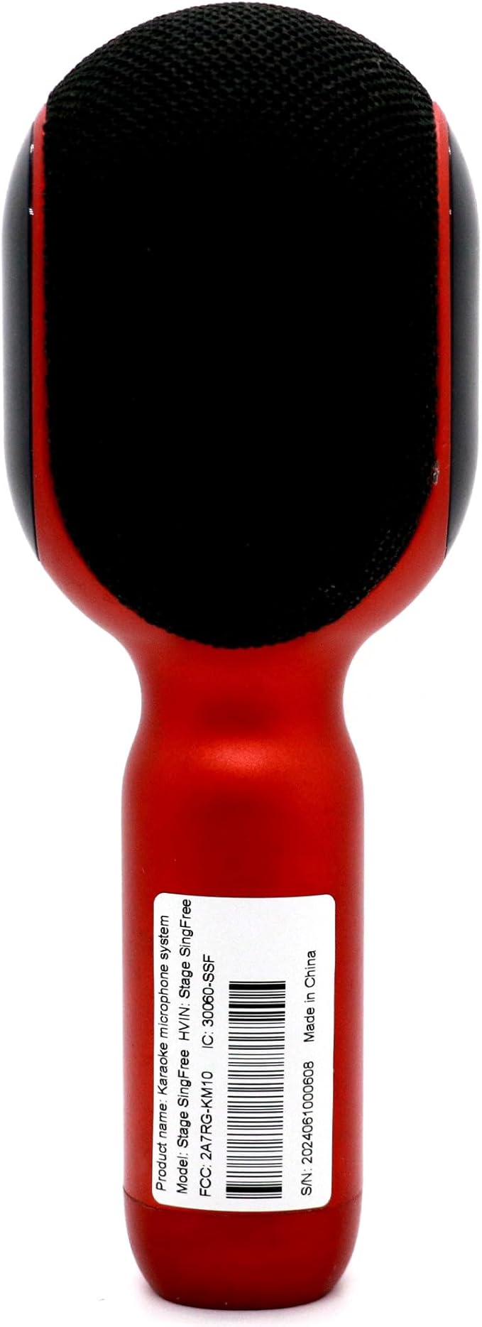 Wireless Bluetooth Karaoke Microphone, 5-in-1 Portable Handheld Mic Speaker with Dynamic RGB Lights, Mini Karaoke Machine for Car Travel Home Party, Music Recording, Duet Singing, Gift for Kids Adults