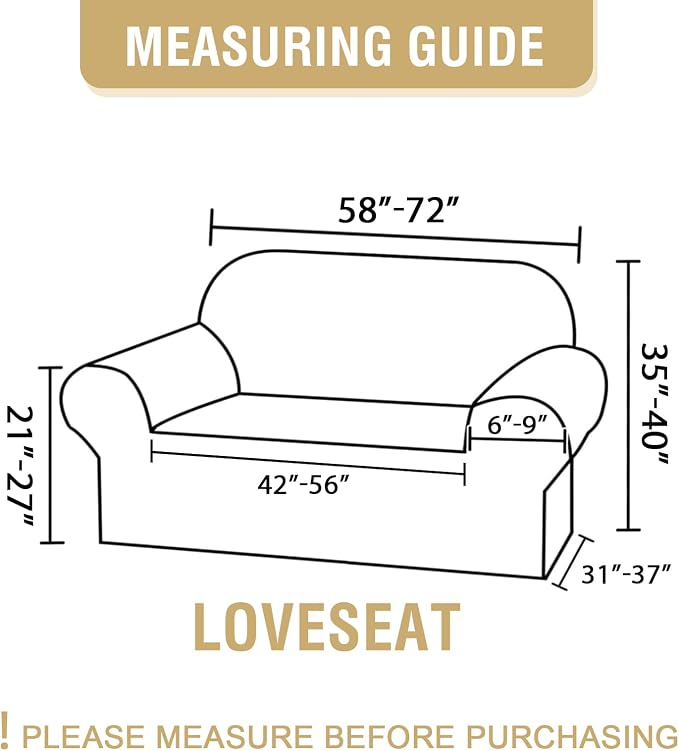 H.VERSAILTEX Printed Loveseat Covers - Image 4