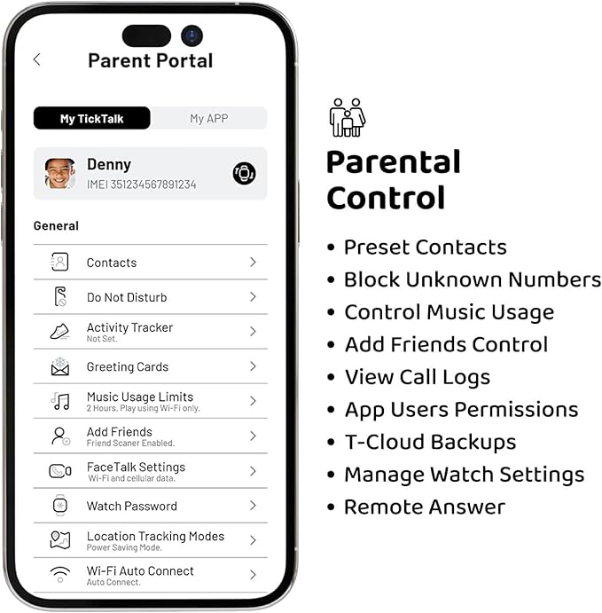 TickTalk 5 - Kids Smart Watch with GPS Tracker, Video Calling, SOS, & Parental Controls | Smartwatch with Free Music, Texting, Kid Phone Call and Text, Boys & Girls - 4G Smart Watch for Kids 3-12