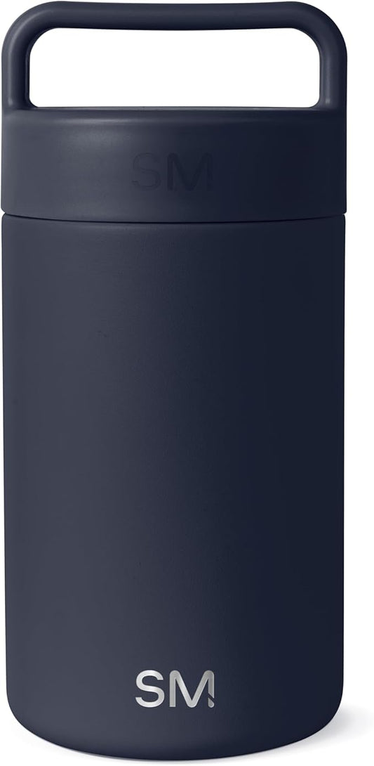 Simple Modern Food Jar for Hot Food | Reusable Stainless Steel Vacuum Insulated Leak Proof Lunch Storage for Smoothie Bowl, Soup, Oatmeal | Provision Collection | 16oz | Deep Ocean