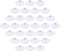 30 Pack Glass Table Suction Cups - 45mm Rubber Suckers by Qjaiune