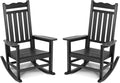 Stoog All-Weather Outdoor Rocking Chairs Set of 2, Oversized Rocking Chairs by Stoog