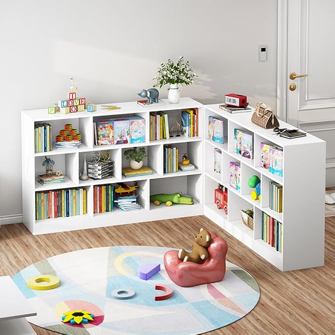 IOTXY Open Shelf Low Bookcase - Image 7