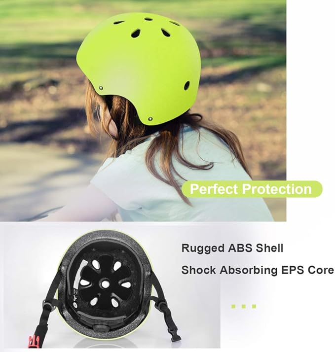 Kids Helmet, Toddler Adjustable Kids Ages 3-8 Years Old Boys Girls Multi-Sports Safety