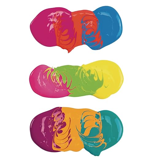 BioColor FBIOBL Paint, Fluorescent Blue - 16 oz.