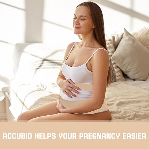 Maternity Belly Band for Pregnant Women, Maternity Belt, Pregnancy Belly Support Band for Abdomen,Breathable and Adjustable Belly Brace, Relieve Waist and Back Pain (XXL)