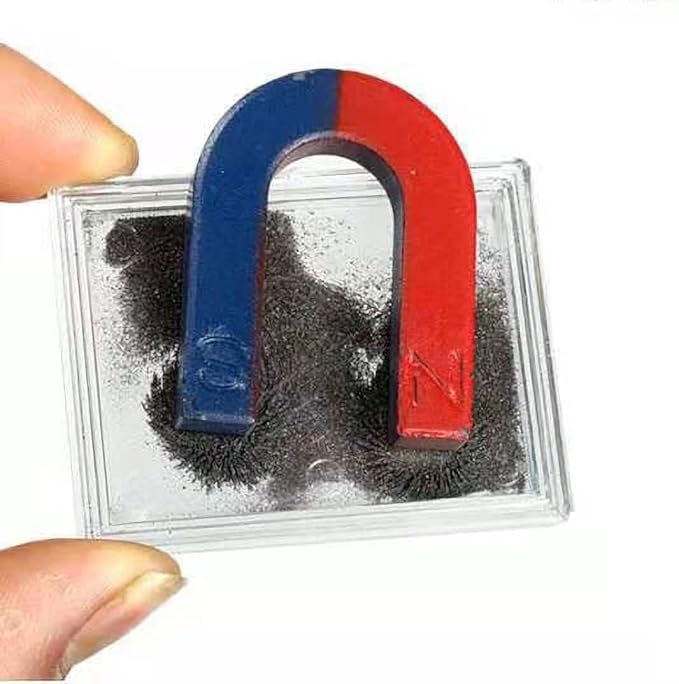 Science Magnets Experiment Set for Kids Electricity and Magnetism Kit for Students Stem Kit Physics Lab Basic Circuit Tools for Learning Starter