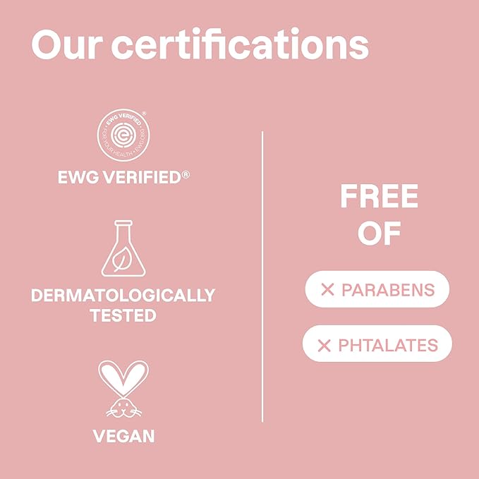 ATTITUDE Bubble Body Wash for Baby, EWG Verified, Dermatologically Tested, Plant and Mineral-Based, Vegan, Good Night, 8 Fl Oz