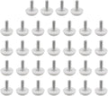 Antrader Furniture Lvelers, M6 x 18mm Table Leg Levelers, Levelling Foot Screw by Antrader