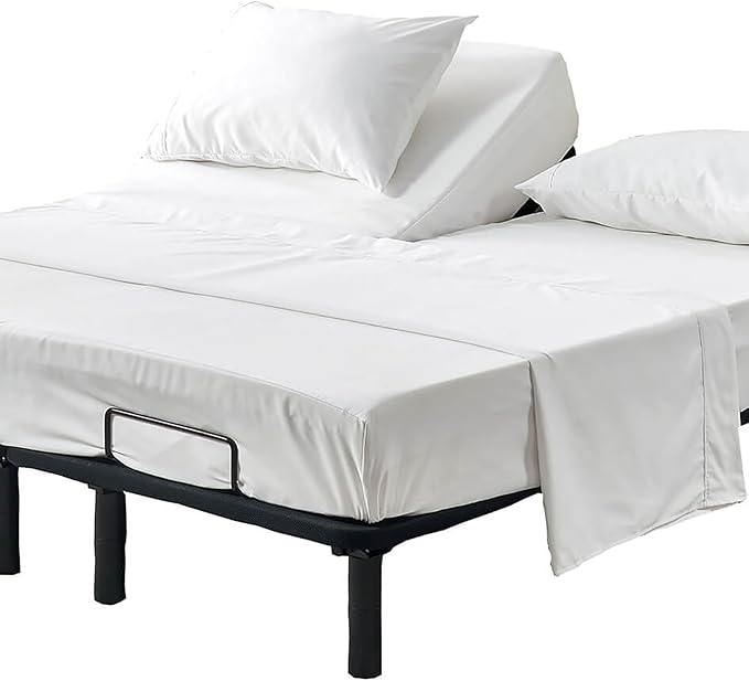 Kingnex 28-30 Split Top King Sheets Sets by Kingnex