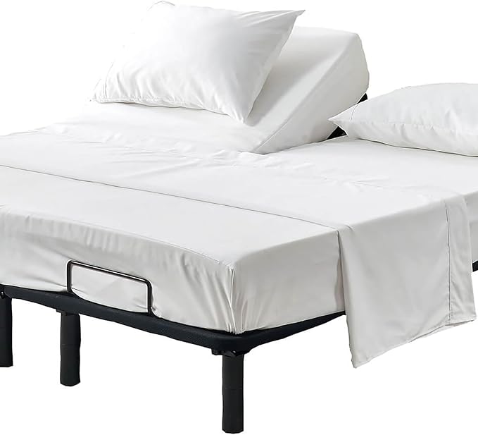 Kingnex 28-30 Split Top King Sheets Sets by Kingnex