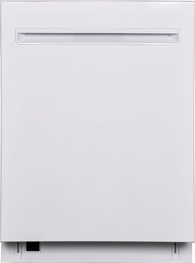 Kenmore Elite 24" Built-in Stainless Steel Tub Dishwasher TotalFlex 3rd, SmartWash, UltraWash, TurboDry, MoreSpace Plus Adjustable Rack, Energy Star Certified, White