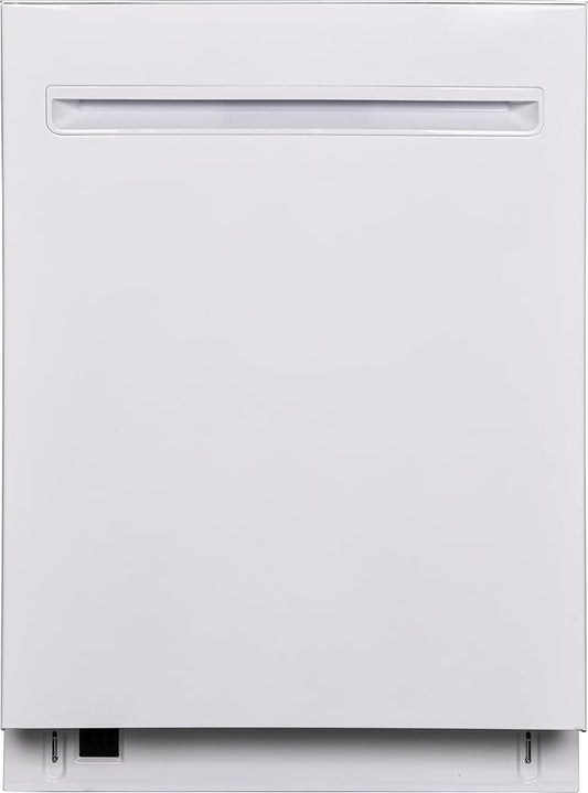 Kenmore Elite 24" Built-in Stainless Steel Tub Dishwasher TotalFlex 3rd, SmartWash, UltraWash, TurboDry, MoreSpace Plus Adjustable Rack, Energy Star Certified, White