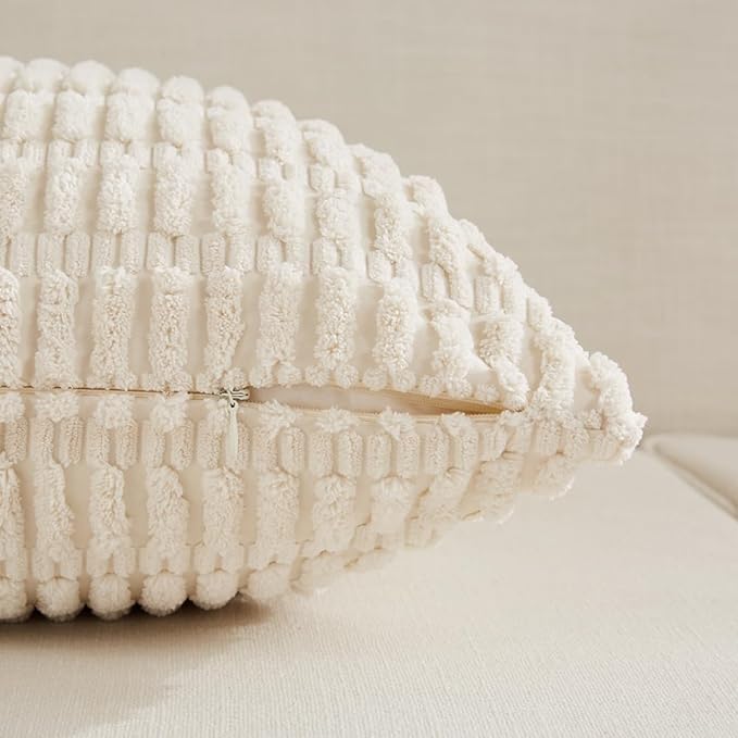 Fancy Homi 4 Packs Decorative Throw Pillow Covers - Image 4