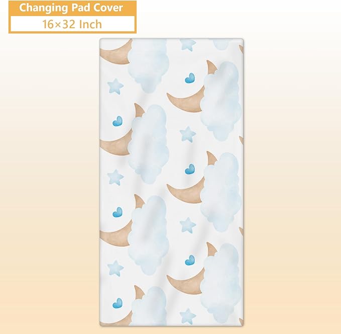 Personalized Baby Bedding Set, 5 Pcs Custom Toddlers Bedding Set with Infant Name, Double Layer Nursery Crib Set for Boys Girls, Customized Gifts for Infants Baby Shower, Hot Air Balloon Animal