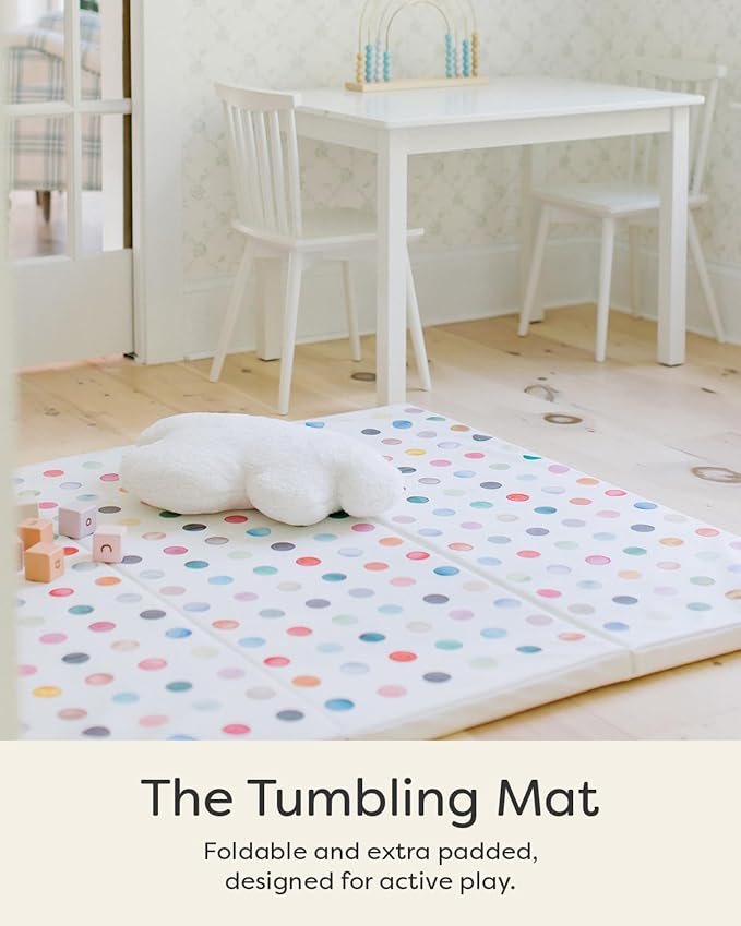 Foldable Baby Tumbling Mat – Foldable Kids Play Mat | Durable, Stylish, and Cushioned Design