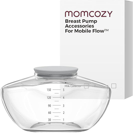 Momcozy Original Replacement Accessories for Upgraded Mobile Flow | Upgraded M9,Original Upgraded M9 Breastfeeding Parts,Container, 1 Pack