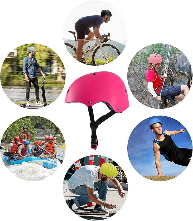 Kids Bike Helmet,Boys Girls Helmet Multi-Sport Helmet for Skateboard Roller Inline Skating Bicycle Scooter 3 Sizes