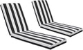Only choice Chaise Lounge Cushions Outdoor, Fade & Water Resistant Patio Lounge by ONLYCHOICE