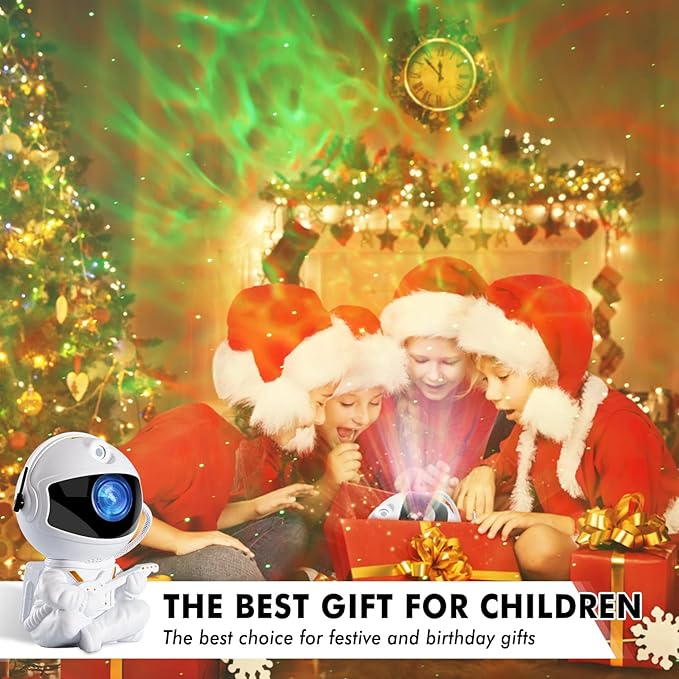 Astronaut Star Projector, Kids Night Light, Nebula Projector Light. Galaxy Bedroom Projector, Adult Playroom/Home Theater/Ceiling/Room Decoration