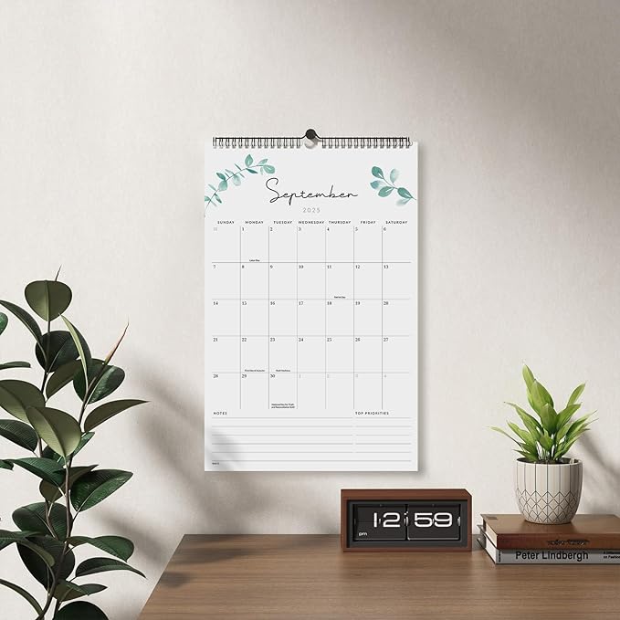 Jotsome Wall Calendar 2025-2026, Large Academic Monthly Calendar From July 2025 to December 2026 11"x17", Aesthetic Wall Decoration in Home and Office for Easy Organizing