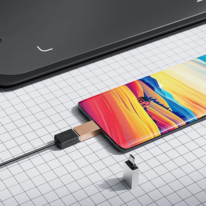 UGEE Drawing Tablet Graphics Tablets, M708 V2 Upgrade PC&Android Device,10x6 Inch Ultra Thin Large Digital Graphic for PC, Pad with 8 Hot Keys 8192 Level Battery-Free Stylus for Creation Sketch