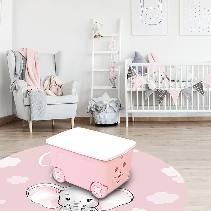 Custom Nursery Crib Bedding Set: Personalized Name 4 Piece Starry Sky Elephant Design Baby Crib Sets for Girls - Toddler Double Layer Blanket Set, Comfortable Crib Bed Sheets for Baby Toddlers