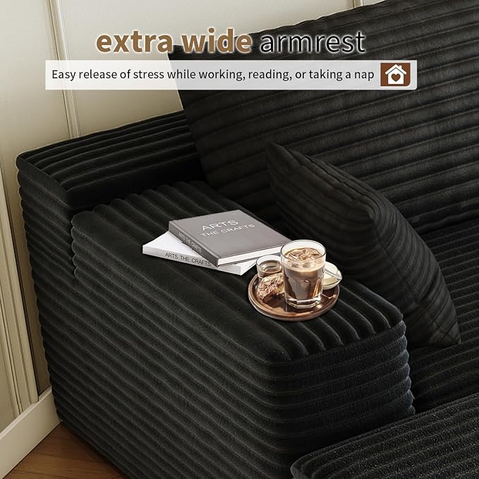 107.5" Cloud Modular Sectional Sofa Couch - Image 7