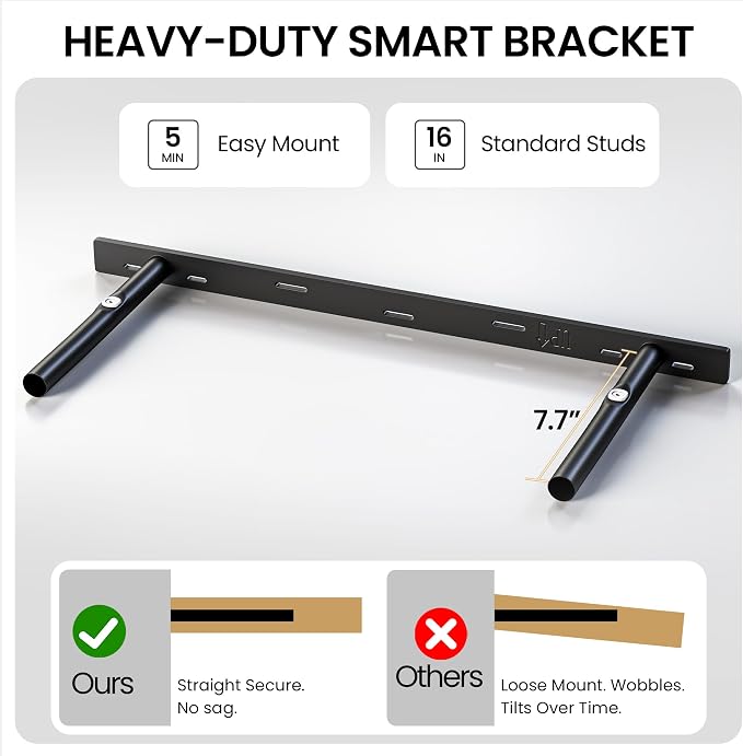 Fun Memories 72 Inch Floating Shelves, 12 Inch Deep Wall Shelf - Image 7