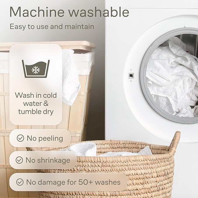 Niagara Crib 2 Pack 100% Waterproof Mattress Protector, Soft Breathable Crib Mattress Protector with Deep Pocket, Mattress Pad for Toddler and Baby (52x28, White) - Viscose Made from Bamboo