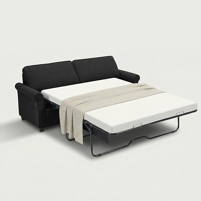 Stretchy Queen Fitted Sheet for 4 Inch Low Profile Mattress - Image 4