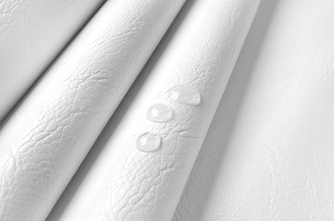 Wento Thick Faux Leather Fabric Soft Skin Grain PU Leather - Image 6