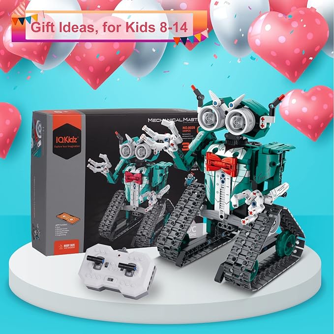 APP/Remote Control STEM Building Kits for Kids Ages 8-12 - 3 in 1 RC Robot Car Toys, 440 Pcs Educational Science Projects, Gift Ideas for Boys Girls
