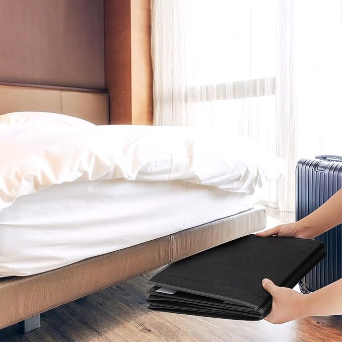 popoly Large Toy Box Chest Storage with Flip-Top Lid, Collapsible Kids Storage Boxes Container Bins for Toys, Playroom Organizers, 25"x13" x16" (Linen Black)