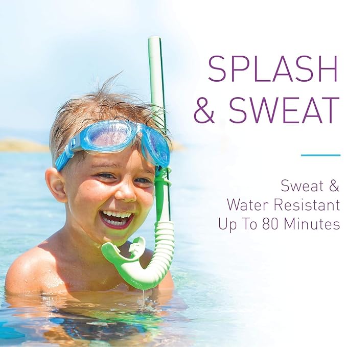 BOB KIDS SPF 30 Brush On Mineral Powder Sunscreen, Broad Spectrum Protection, Water Resistant 80 Mins, Fragrance Free, Easy to Apply for Kids & Babies, Mfg in USA