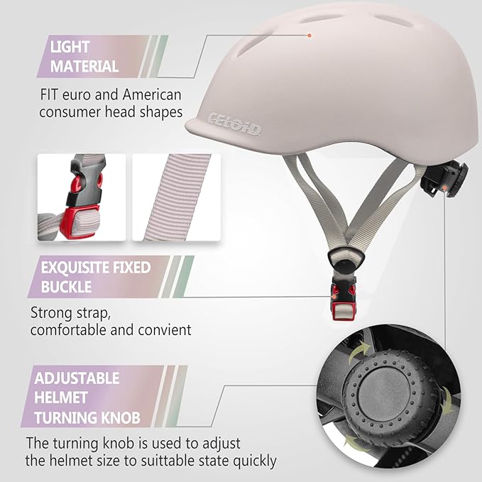 Kids Bike Helmet,Toddler Cyling Helmets for Ages 5-8-9-10-12-14-16Years Youth Boys & Girls,Child Adjustable Multi-Sport Bicycle Skateboard Roller Skate Scooter Balance Skateboarding Helmet