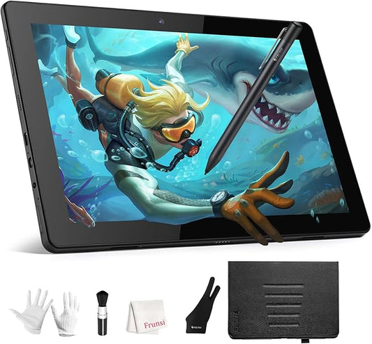 RubensTab T11 Pro Drawing Tablet No Computer Needed,10.1 inch FHD Display,Octa-Core CPU,Pre-Installed Drawing Apps & Tutorials,More Bonus Items for Beginners, Artists, Students