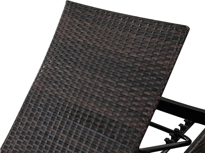 Set of Foldable Long Reclining Patio Seating Chairs, 2 Folding Chairs Patio - Image 9