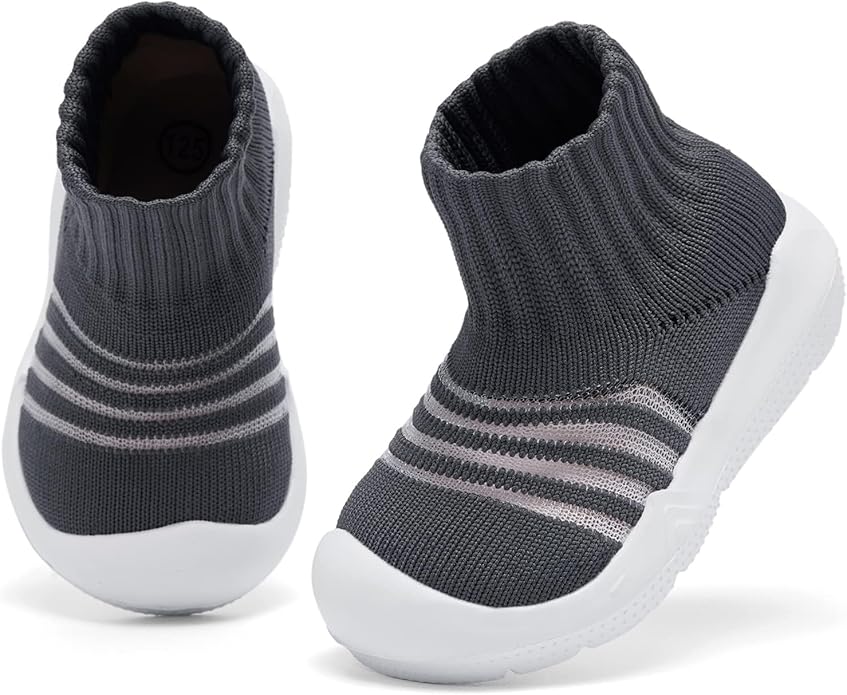 MORENDL Toddler Sock Shoes Baby Walking Shoes Infant Slippers Boys & Girls Non-Slip Sneakers