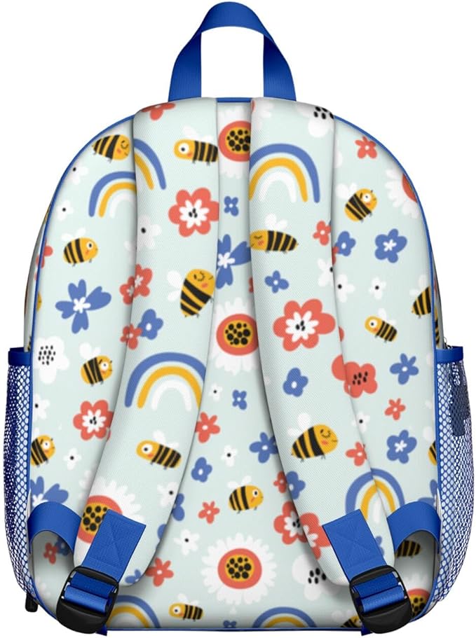 Toddler Backpack for Girls 3-8: Preschool Kindergarten Backpack - Cute Kids Backpacks for Girls Boys-Bee
