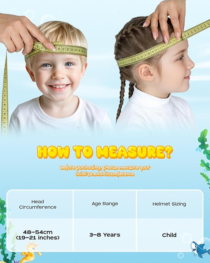 Kids Helmet, Toddler Adjustable Kids Ages 3-8 Years Old Boys Girls Multi-Sports Safety