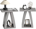 FROMJBEST End Tables Living Room, Side Table Beside Sofa, Nightstand by FROMJBEST