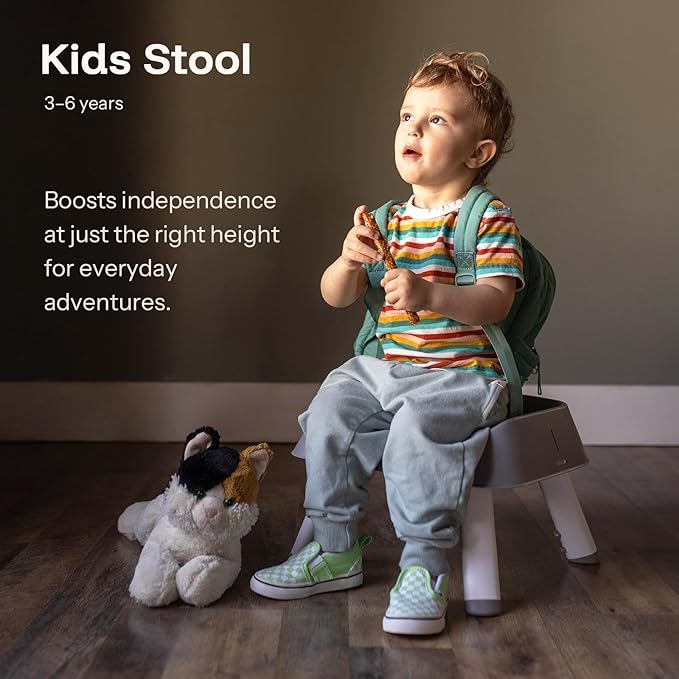 HARPPA 6 in 1 Baby High Chair, Convertible Infant Feeding Chair for Babies & Toddlers Table, Dining Booster Seat with Removable Tray, Grey