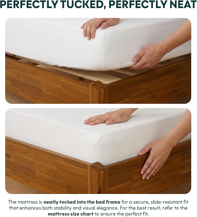 Bme Dinkee King Bed Frame Wood 15 Inch - Image 10