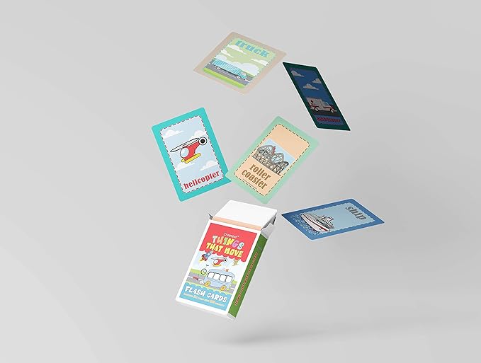 Creanoso US Schools and Learning Flash Cards Series (2-Deck)